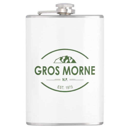 Gros Morne Nationalpark Flachmann (Vorderseite)