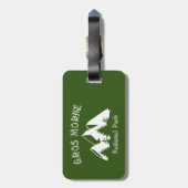 Gros Morne Nationalpark Gepäckanhänger (Rückseite vertikal)