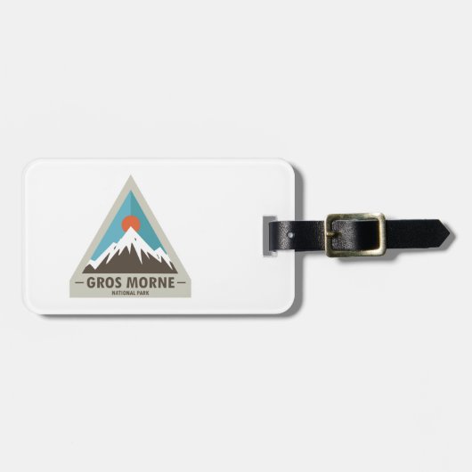Gros Morne Nationalpark Gepäckanhänger (Vorderseite horizontal)