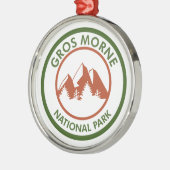 Gros Morne Nationalpark Ornament Aus Metall (Links)