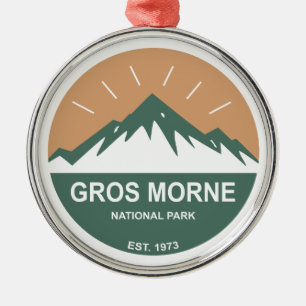 Gros Morne Nationalpark Ornament Aus Metall