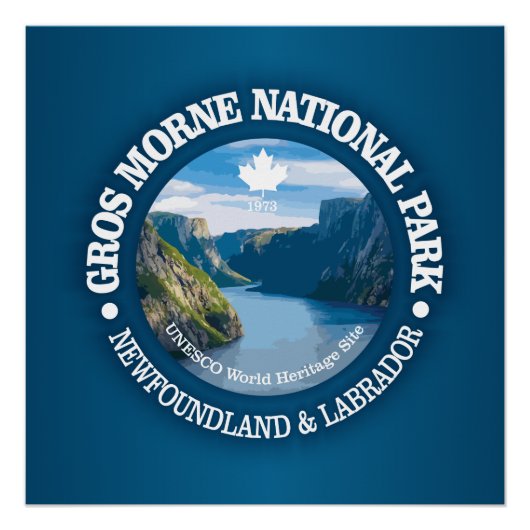 Gros Morne Nationalpark Poster (Vorderseite)