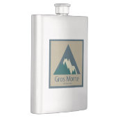 Gros Morne Nationalpark Rustic Flachmann (Rechts)