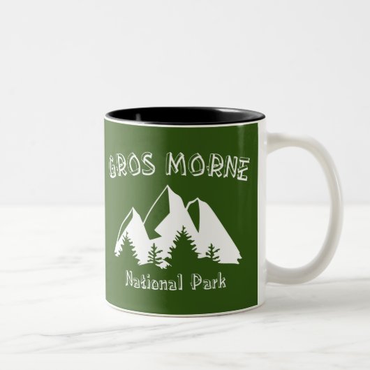 Gros Morne Nationalpark Zweifarbige Tasse (Rechts)