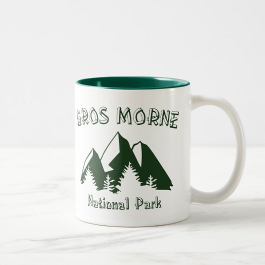 Gros Morne Nationalpark Zweifarbige Tasse (Rechts)