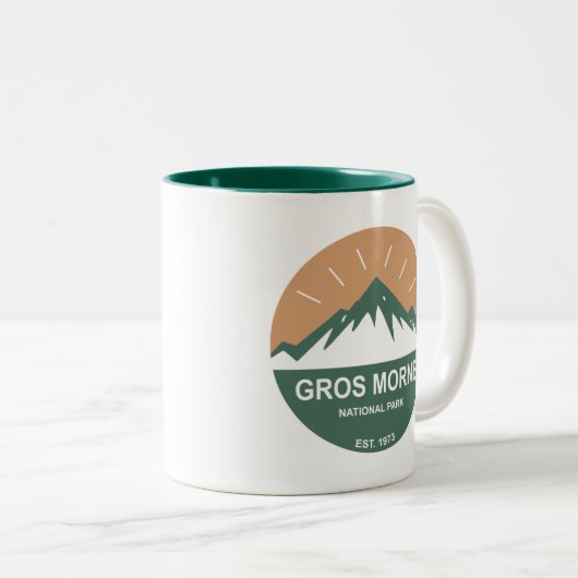 Gros Morne Nationalpark Zweifarbige Tasse (VorderseiteRechts)
