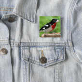 Grosbeak mit Rose Button (Beispiel)