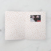 Grosbeak Paar Weihnachtskarte Feiertagskarte (Innenseite)