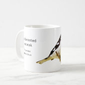 Grosbeak Rose Tasse (Vorderseite Links)