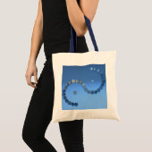 Groschen-Skulptur-Tasche Tragetasche (Vorderseite (Produkt))