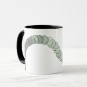 Groschen-Skulptur-Tasse Tasse (Vorderseite Links)