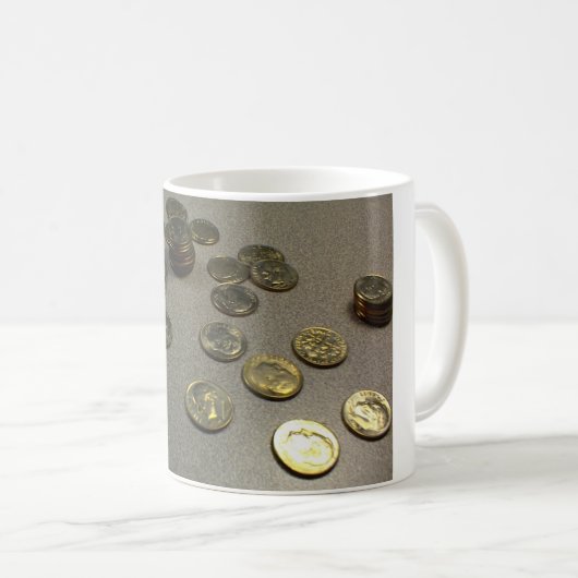 Groschen-Tasse Kaffeetasse (VorderseiteRechts)