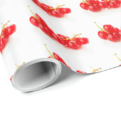 Grosellas rote intensive Farbe Geschenkpapier (Rolleneckpunkt)