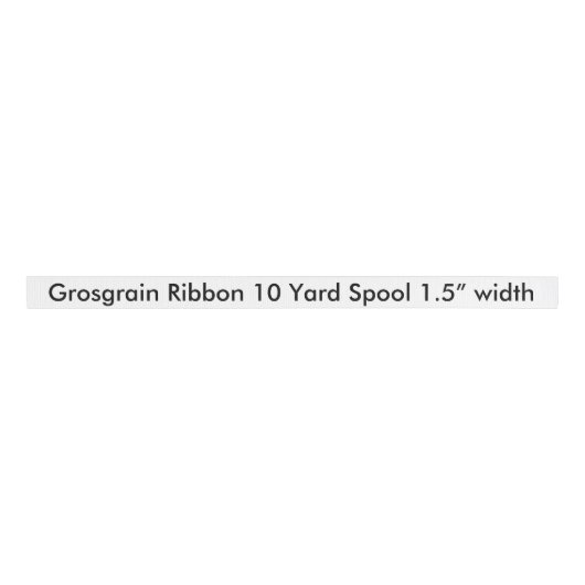 Grosgrain Ribbon 10 Yard Spool 1,5" Breite Ripsband (Vorderseite)