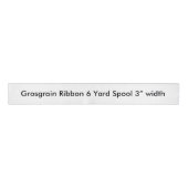 Grosgrain Ribbon 6 Yard Spool 3" Breite Ripsband (Vorderseite)