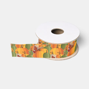 Grosgrain Ribbon-Herbst Ernte Ripsband