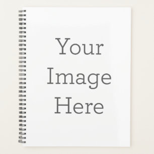 Groß (8,5" x 11") Soft Cover Spiral Planner Planer