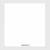 Groß, 8" x 8" Größe Vinyl Sticker - Ihre Kunst hin (Blatt)