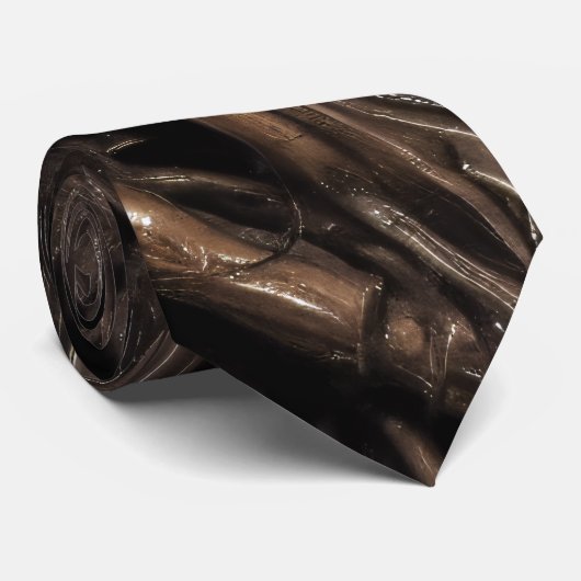 Gross Alien Bio Sludge Krawatte (Gerollt)