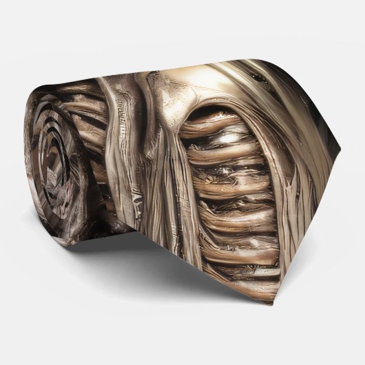 Gross Alien Biomatter Xenomorph Hive Struktur Krawatte (Gerollt)