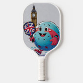 Groß Ben schlagen - Londoner Pickleball-Design Pickleball Schläger (Vorderseite)