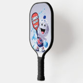 Groß Ben schlagen - Londoner Pickleball-Design Pickleball Schläger (Links)