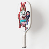 Groß Ben schlagen - Londoner Pickleball-Design Pickleball Schläger (Links)