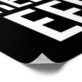 Groß - Erfolgsgeschick Motivierend Poster (Ecke)