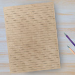 Groß gedrehtes Papier - Hintergrund für Vintages P Notizblock<br><div class="desc">Großformatierter Notepad - Seiten mit Standardbuchstaben - 8, 5" x 11" mit schwarz gelaufenen Linien auf jeder Seite für einfaches Schreiben - Ein beidseitig bedrucktes Notebook mit Vintagem Hintergrund.</div>