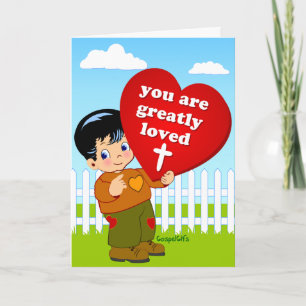 Groß geliebt feiertagskarte