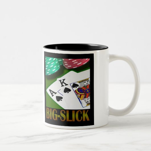 Groß-Glatt Zweifarbige Tasse (Rechts)