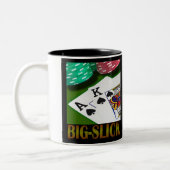 Groß-Glatt Zweifarbige Tasse (Links)
