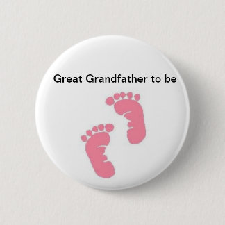 Groß - Großvater zum zu sein Button