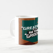 Groß ist im Boden Kaffeetasse (Vorderseite Links)