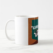 Groß ist im Boden Kaffeetasse (Links)