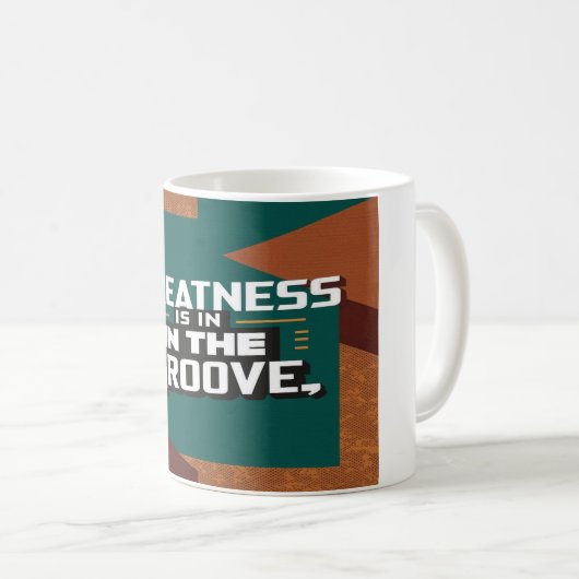 Groß ist im Boden Kaffeetasse (VorderseiteRechts)