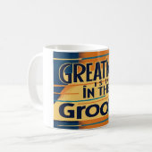 Groß ist in der Groove-Option 2 Kaffeetasse (Vorderseite Links)