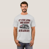 Groß Lang und Schwer T-Shirt (Vorne ganz)