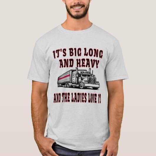 Groß Lang und Schwer T-Shirt (Vorderseite)