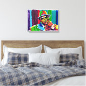 Groß Leinwanddruck (Insitu (Schlafzimmer))