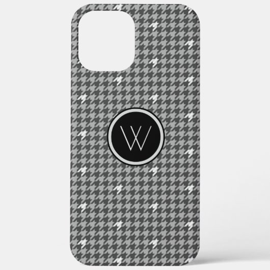 Groß mit Silver Accent Hahnentrittmuster Case Mate (Rückseite)