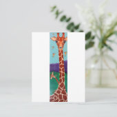 groß, mit Sommersprossen Postkarte (Stehend Vorderseite)