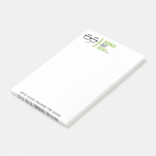 Groß Post-it Klebezettel (angewinkelt)