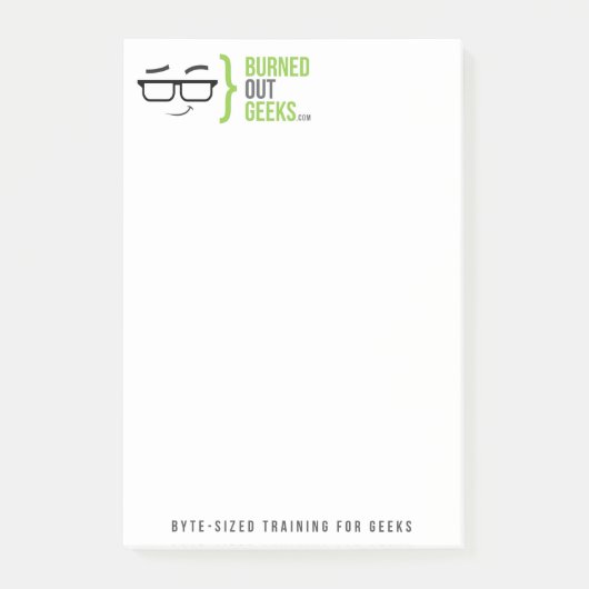 Groß Post-it Klebezettel (Vorderseite)