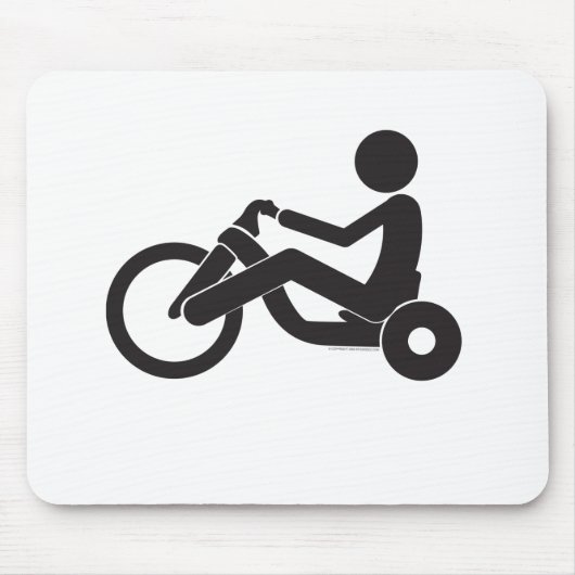 Groß-Rad-t Mousepad (Vorne)