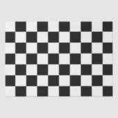 Groß, schwarz und weiß geprüft seidenpapier (Vorderseite)