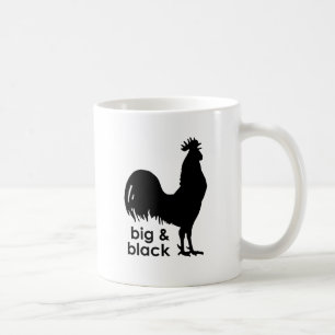 Groß und Schwarz Kaffeetasse
