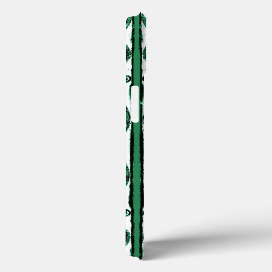 Groß und weiß scrollwork muster Case-Mate iPhon iPhone Hülle (Rückseite / Rechts)