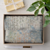 Groß verzweigtes Skript Seidenpapier (Geschenk)