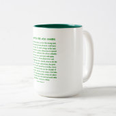 Groß wagen - Zweifarbige Tasse (VorderseiteRechts)